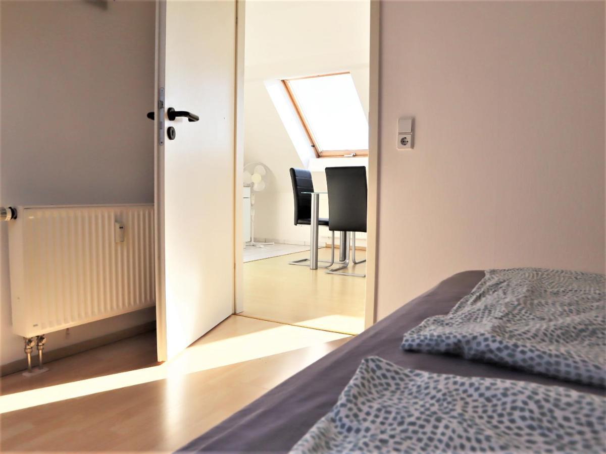 Kuschelige Dachgeschosswohnung Am Clarapark ライプツィヒ エクステリア 写真